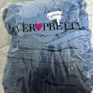 Evening dress short sleeve floor length A line sheer overlay